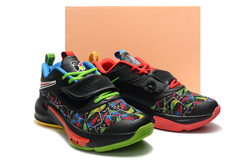 Nike Air Freak 3 Colorful Black Red Green Blue Shoes